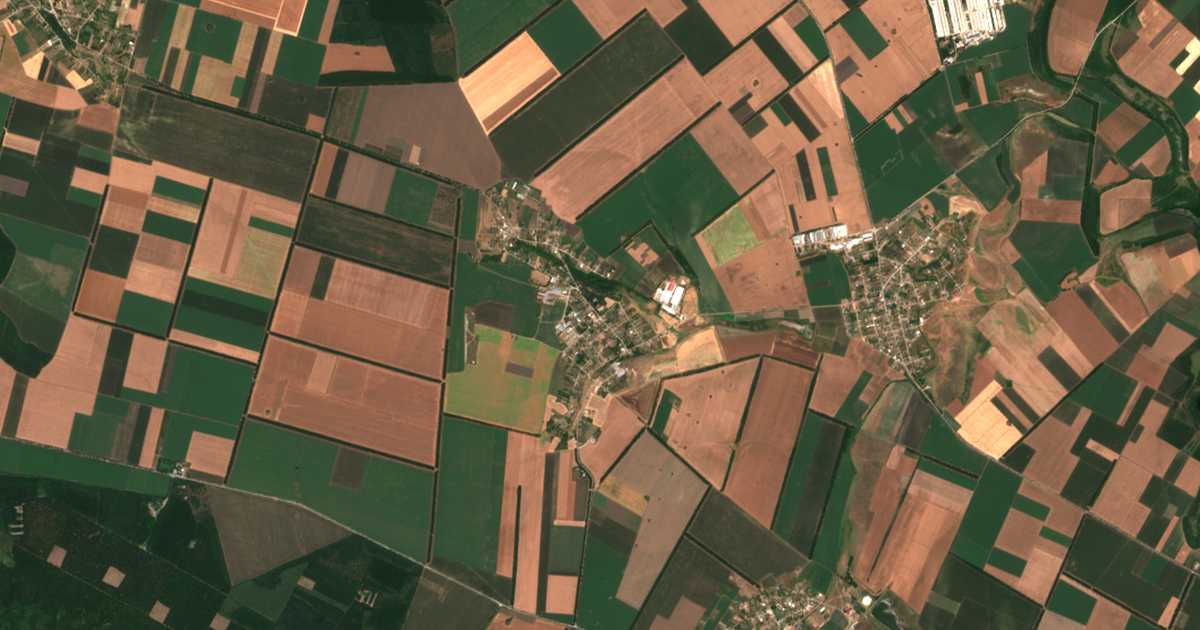 Satellitenkarte von Smolnica