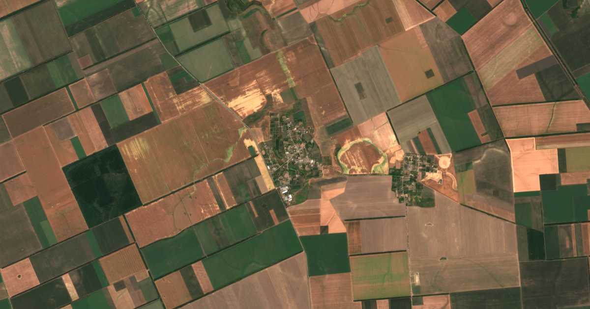 Satellitenkarte von Svoboda