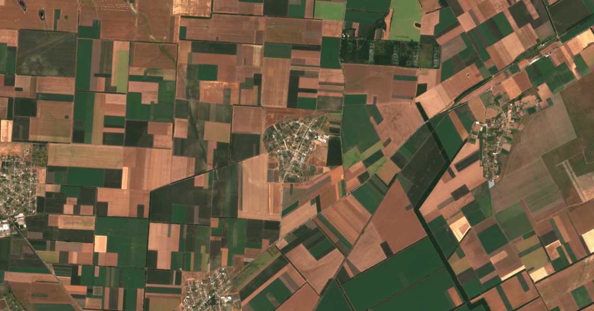 Satellitenkarte von Carevec