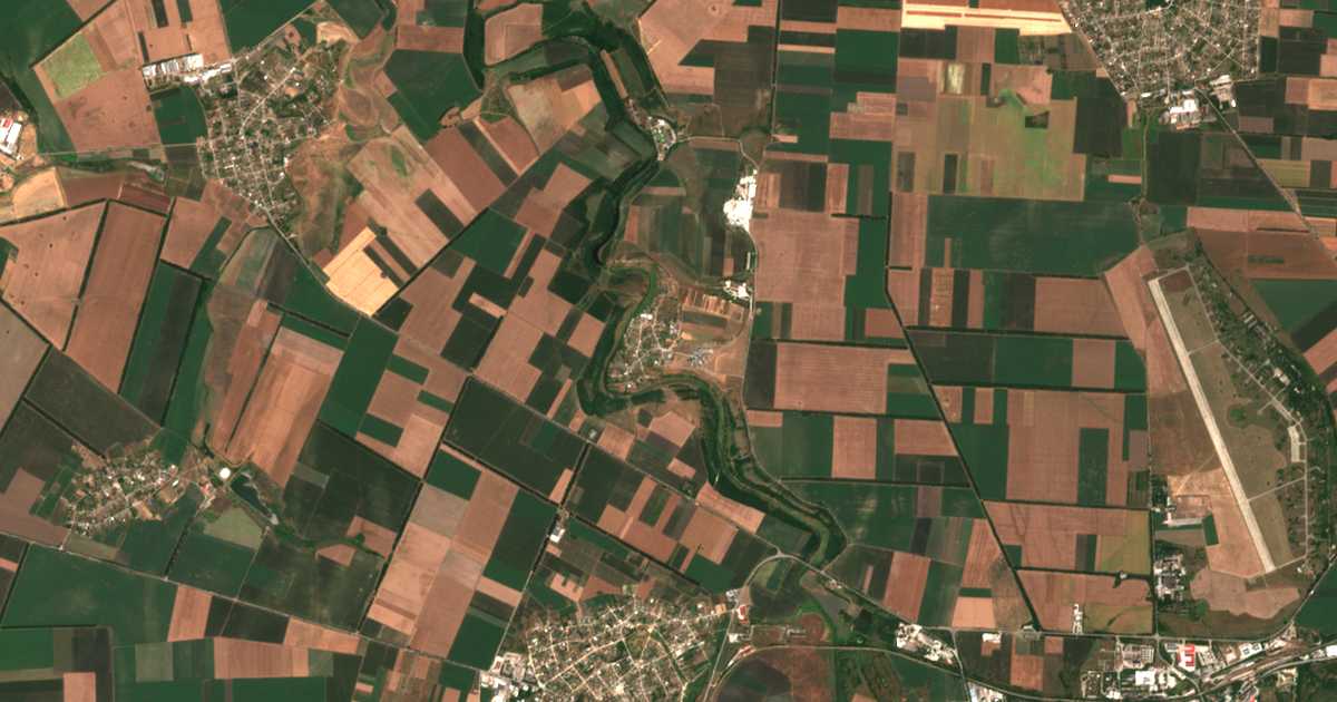 Satellitenkarte von Vračanci