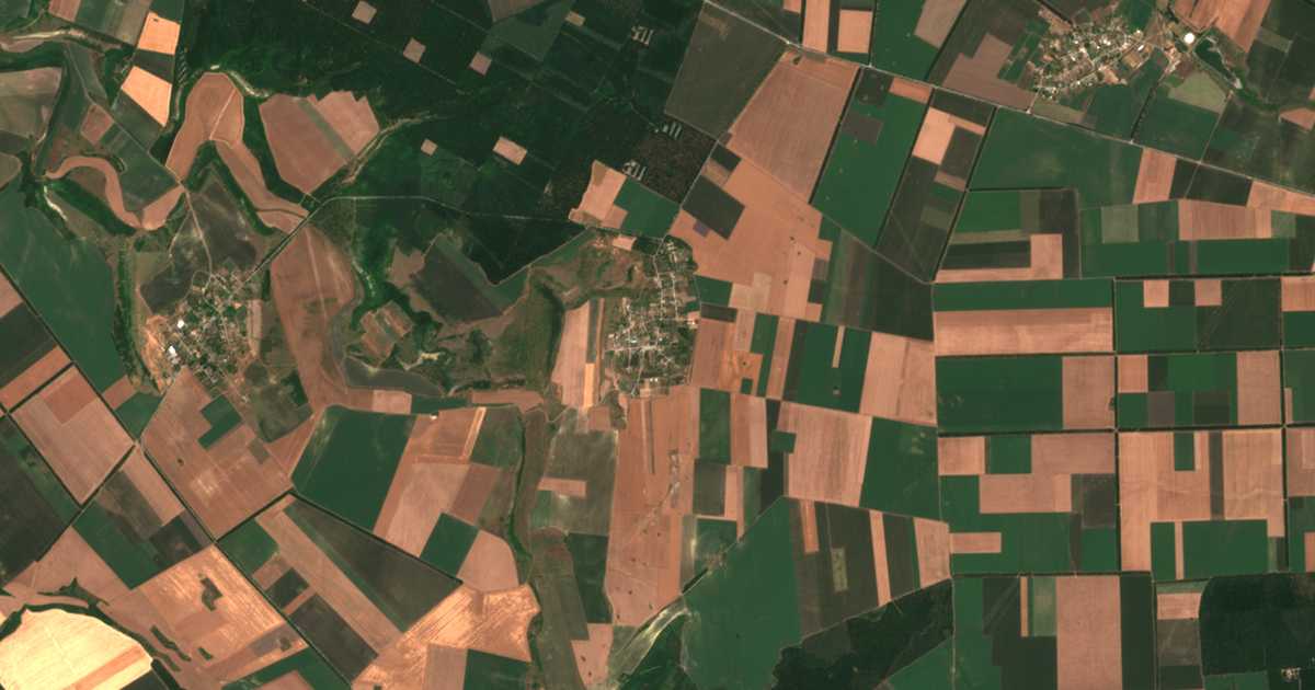 Satellitenkarte von Zlatija