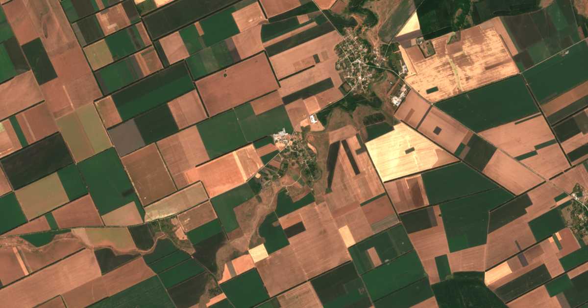 Satellitenkarte von Balkanzi
