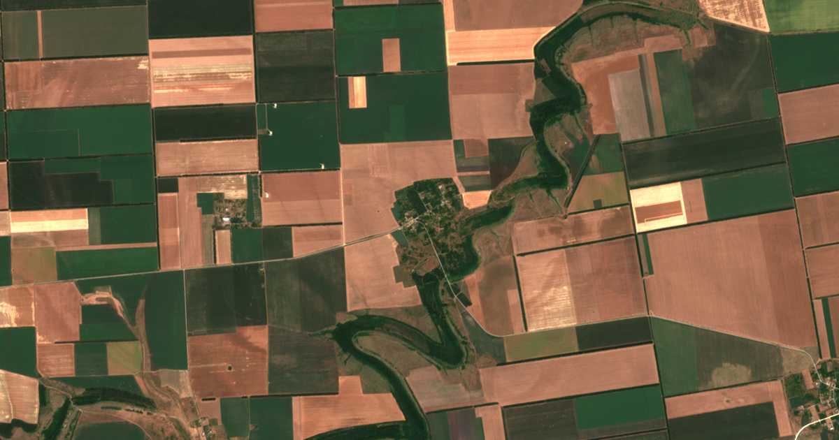 Satellitenkarte von Bežanovo