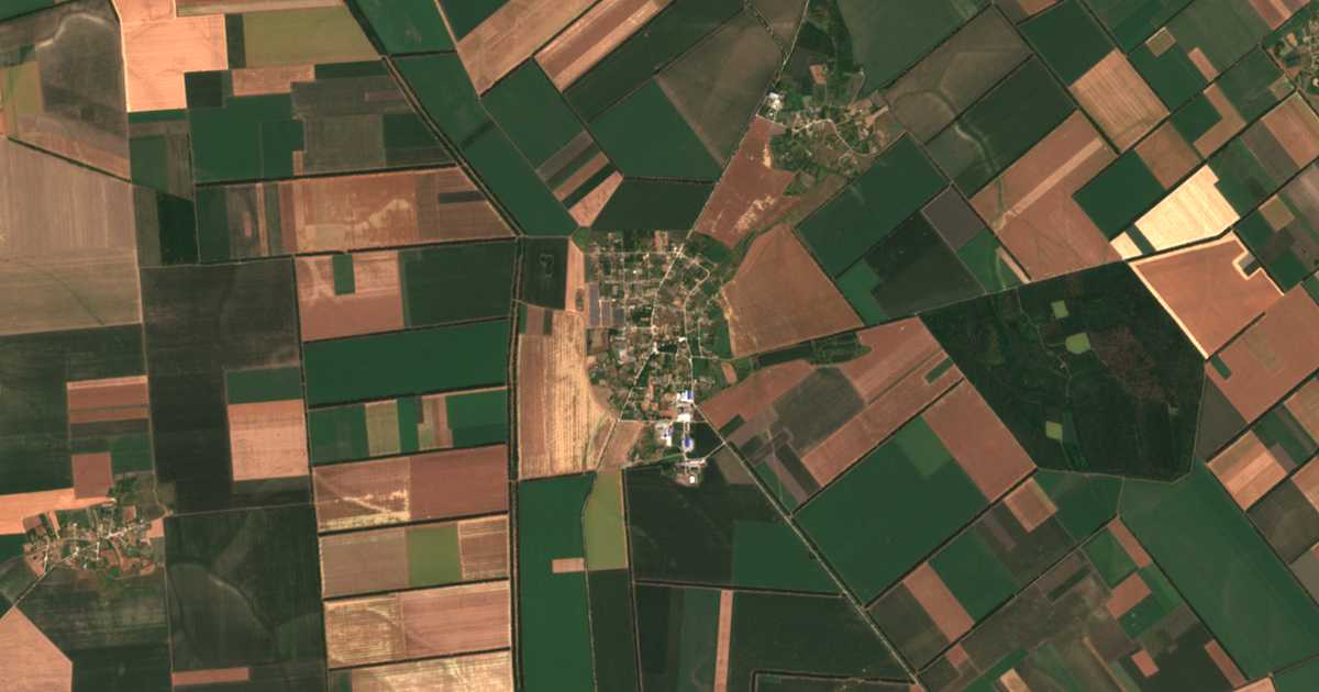 Satellitenkarte von Pčelarovo