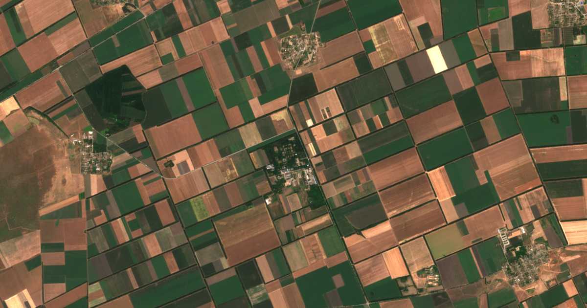 Satellitenkarte von Petleškovo