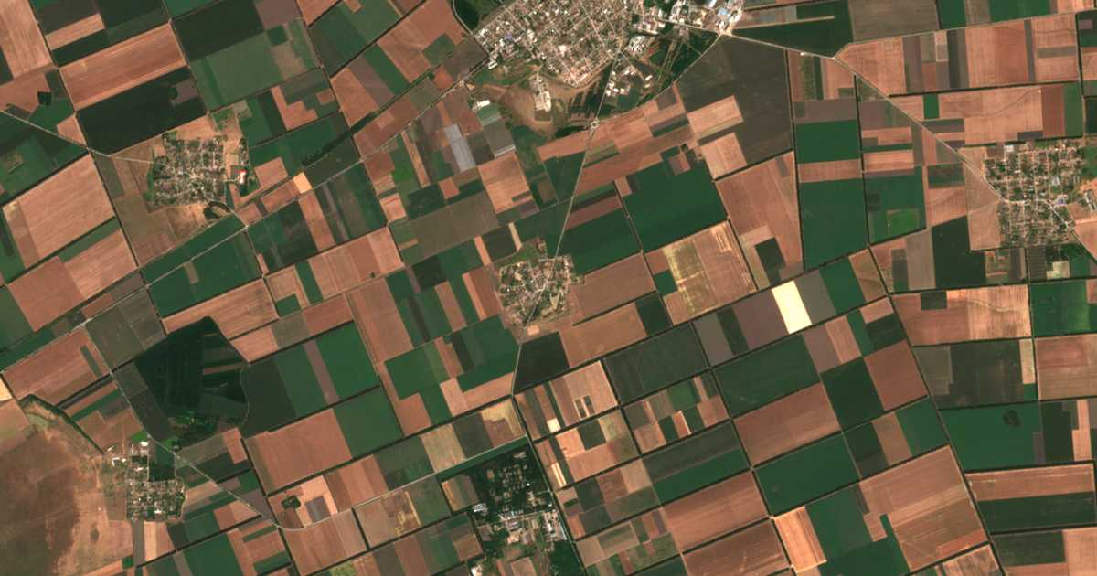 Satellitenkarte von Prisad