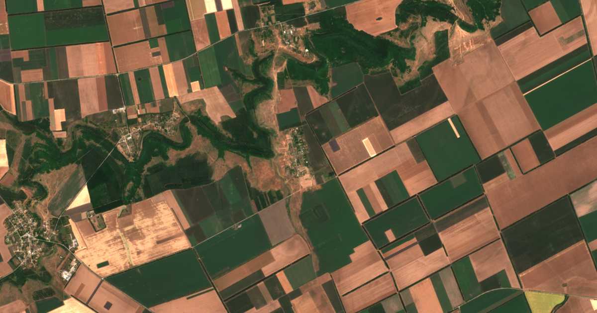 Satellitenkarte von Sredina