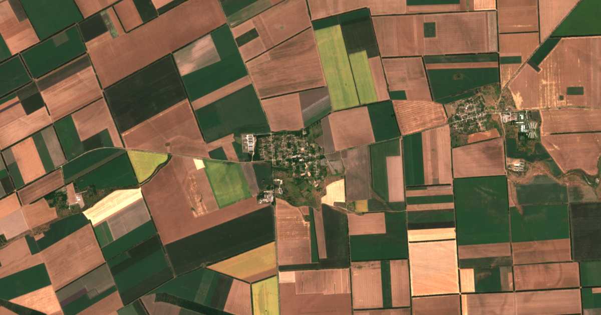 Satellitenkarte von Belgun