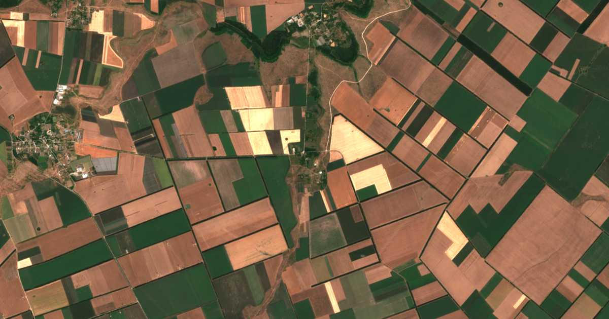 Satellitenkarte von Iretschek