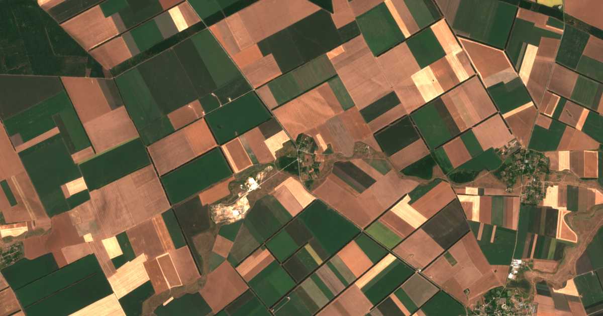 Satellitenkarte von Krupen