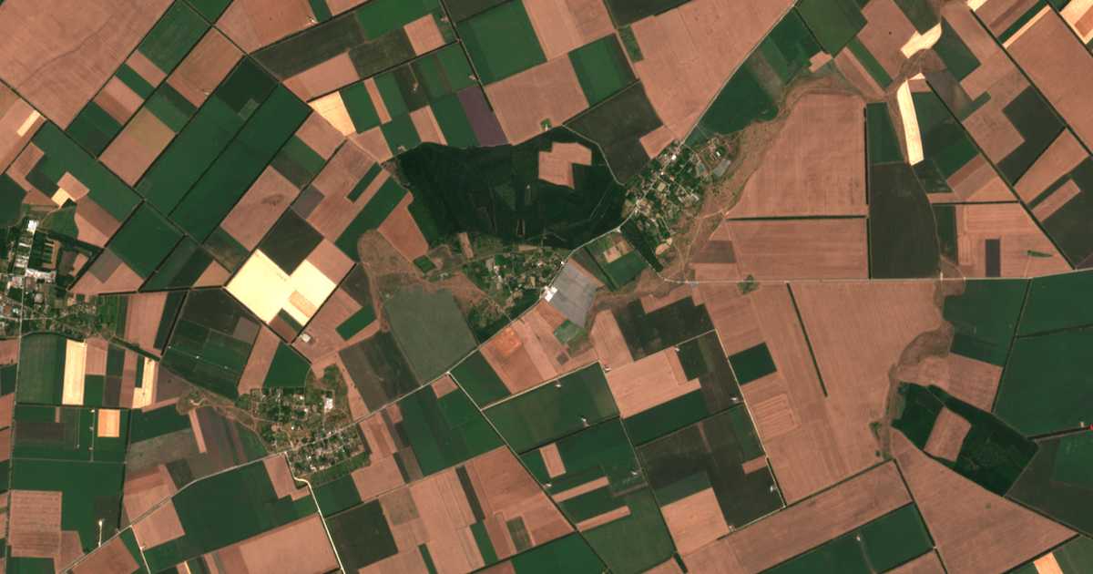 Satellitenkarte von Poručik Čunčevo