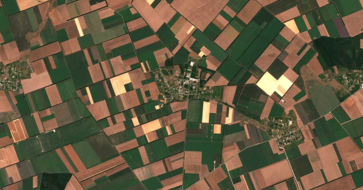 Satellitenkarte von Rakovski