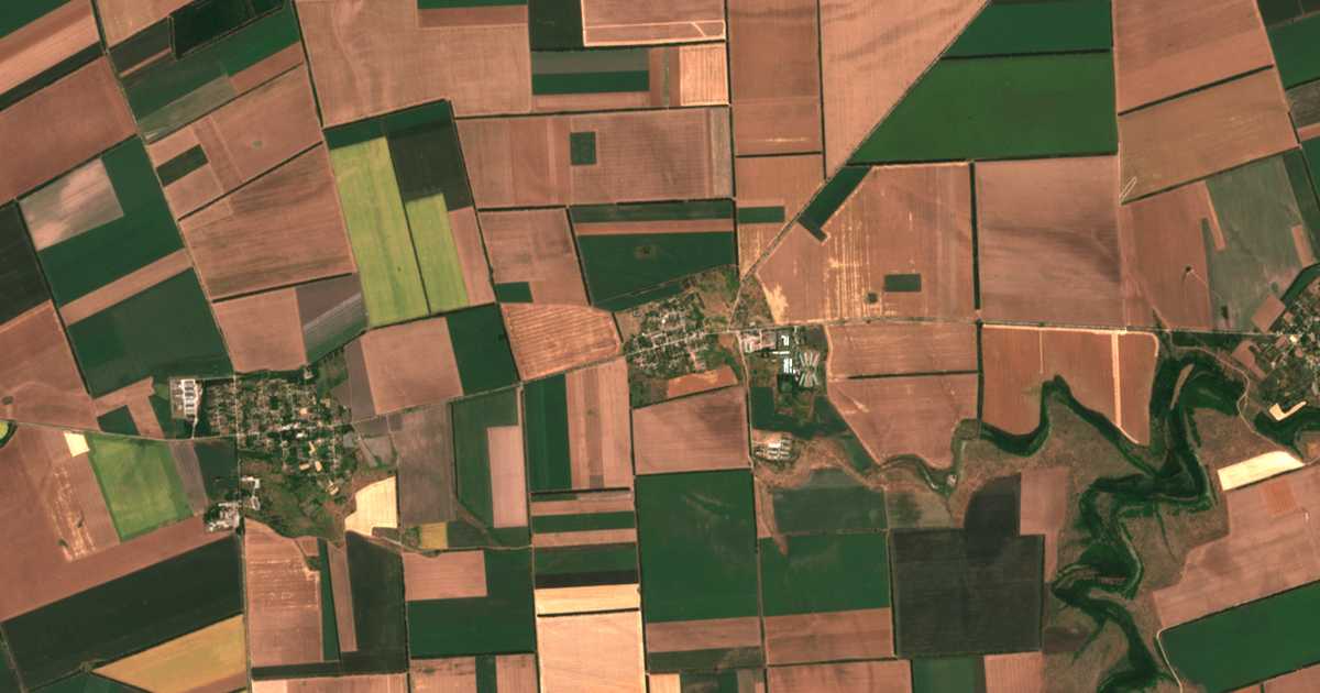 Satellitenkarte von Septemvrijci