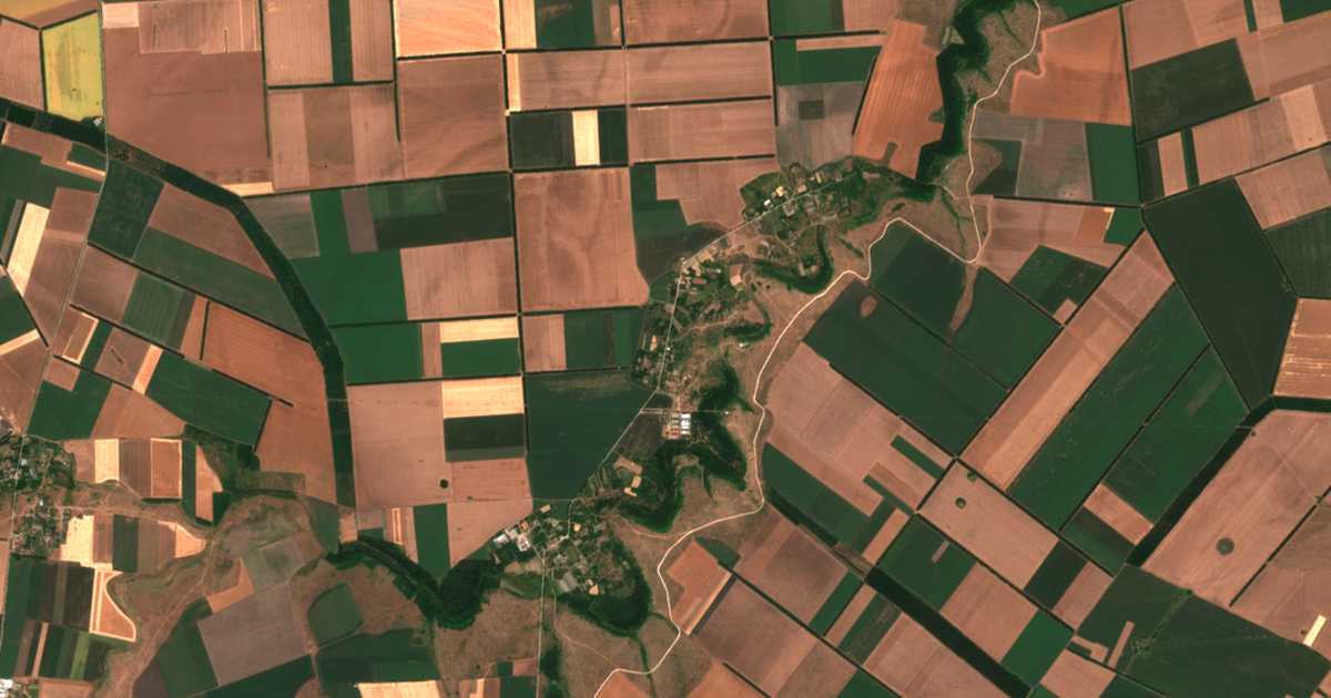 Satellitenkarte von Vidno