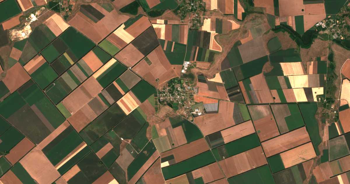Satellitenkarte von Vranino