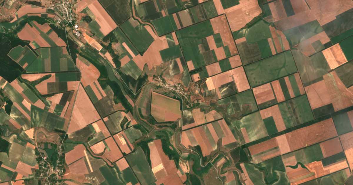 Satellitenkarte von Abrit