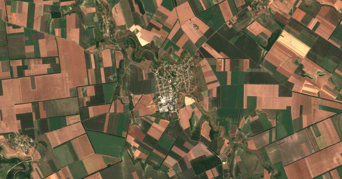 Satellitenkarte von Krushari