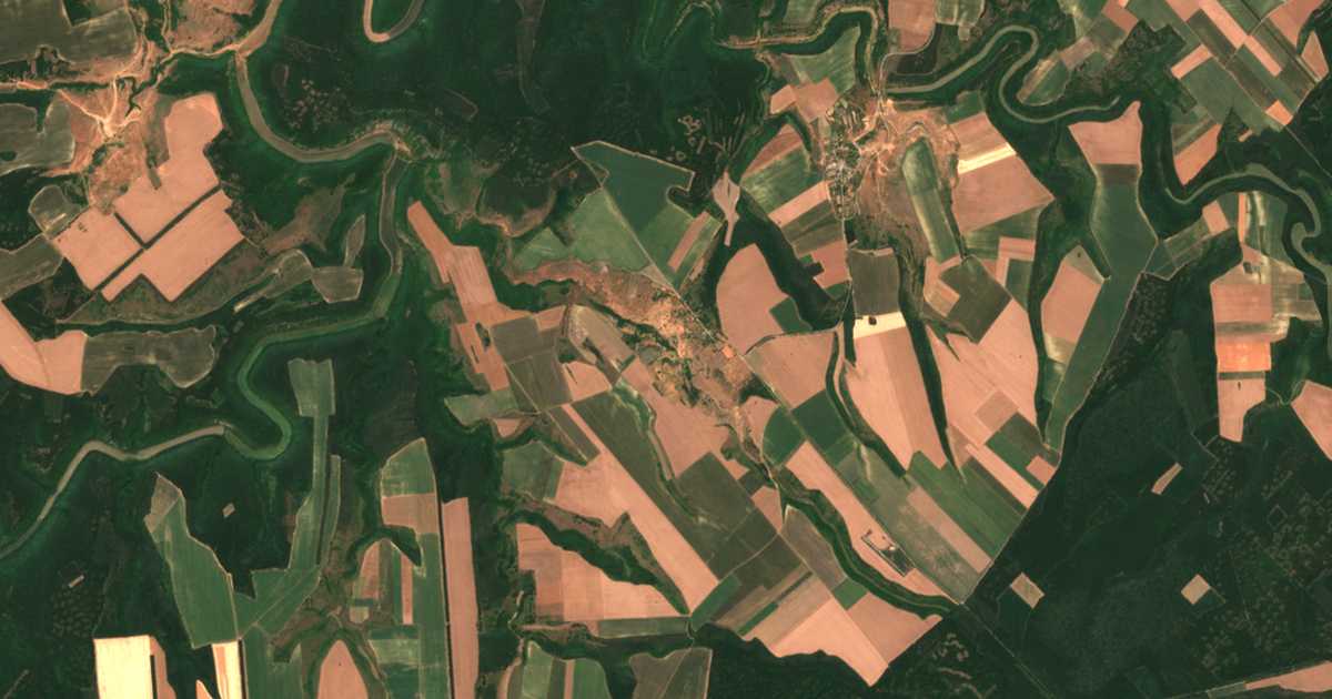 Satellitenkarte von Ognjanovo