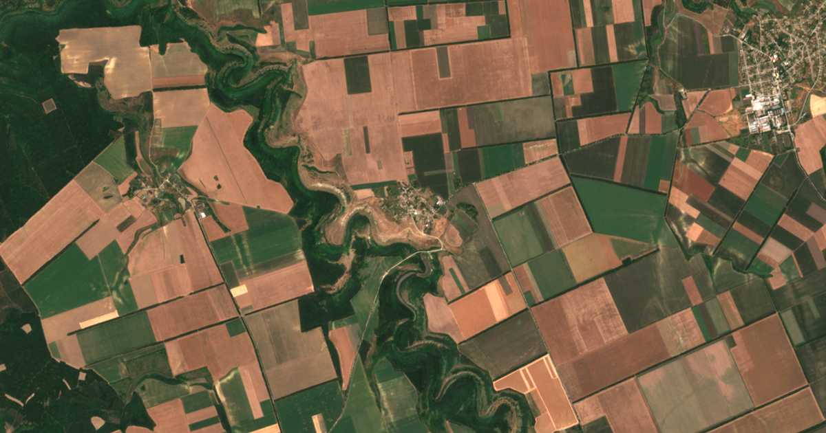 Satellitenkarte von Severci