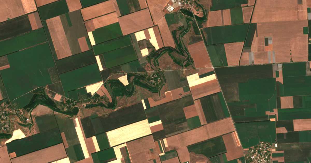 Satellitenkarte von Božanovo