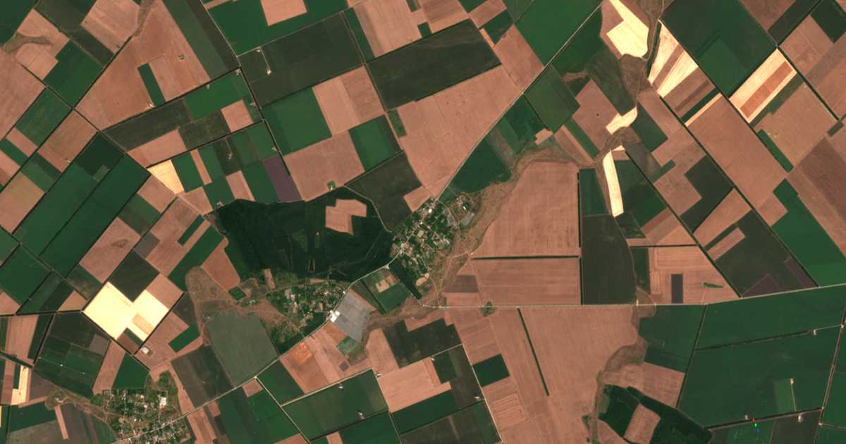 Satellitenkarte von Gorun