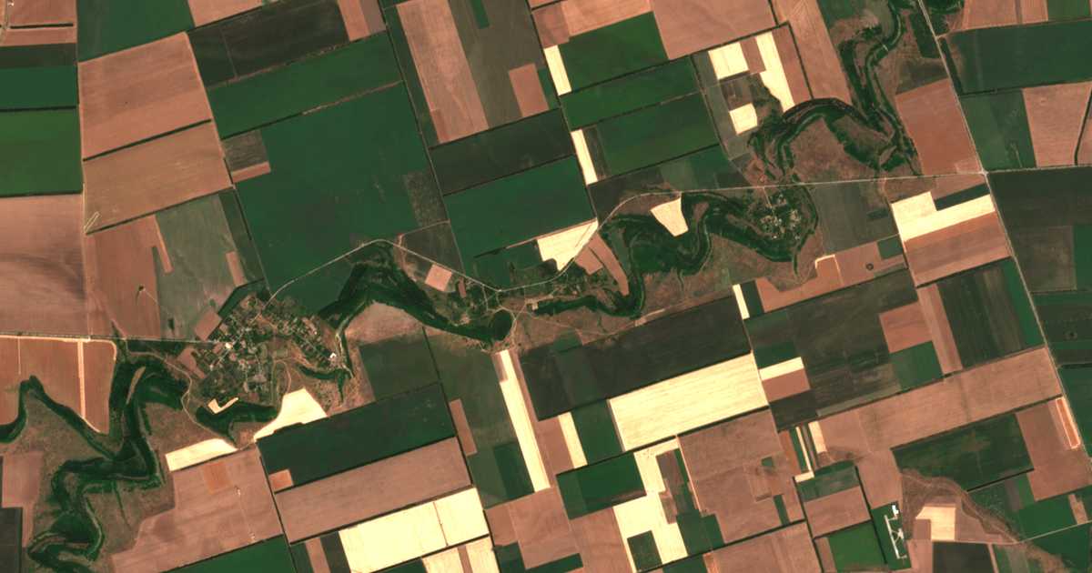 Satellitenkarte von Tvǎrdica