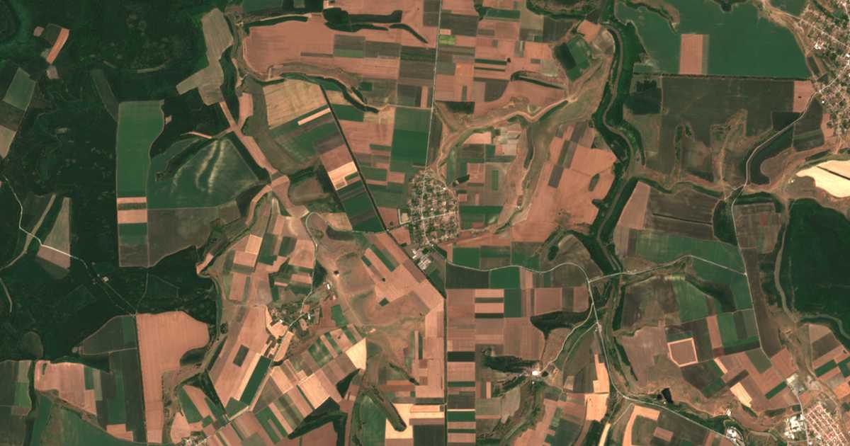 Satellitenkarte von Čestimensko