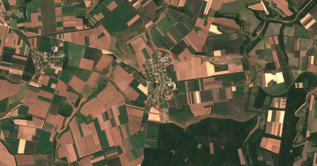 Satellitenkarte von Nova Kamena