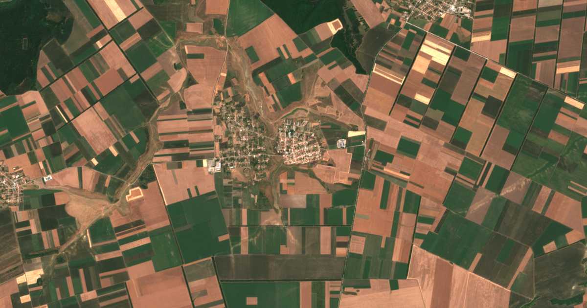 Satellitenkarte von Orljak