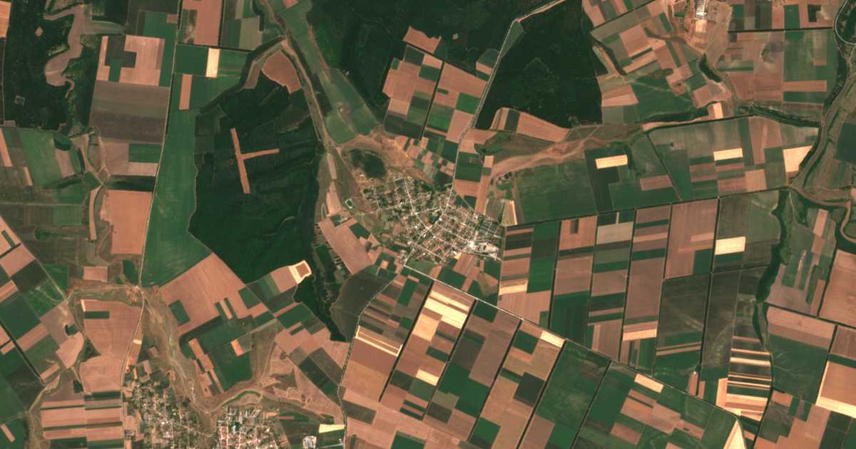 Satellitenkarte von Žeglarci