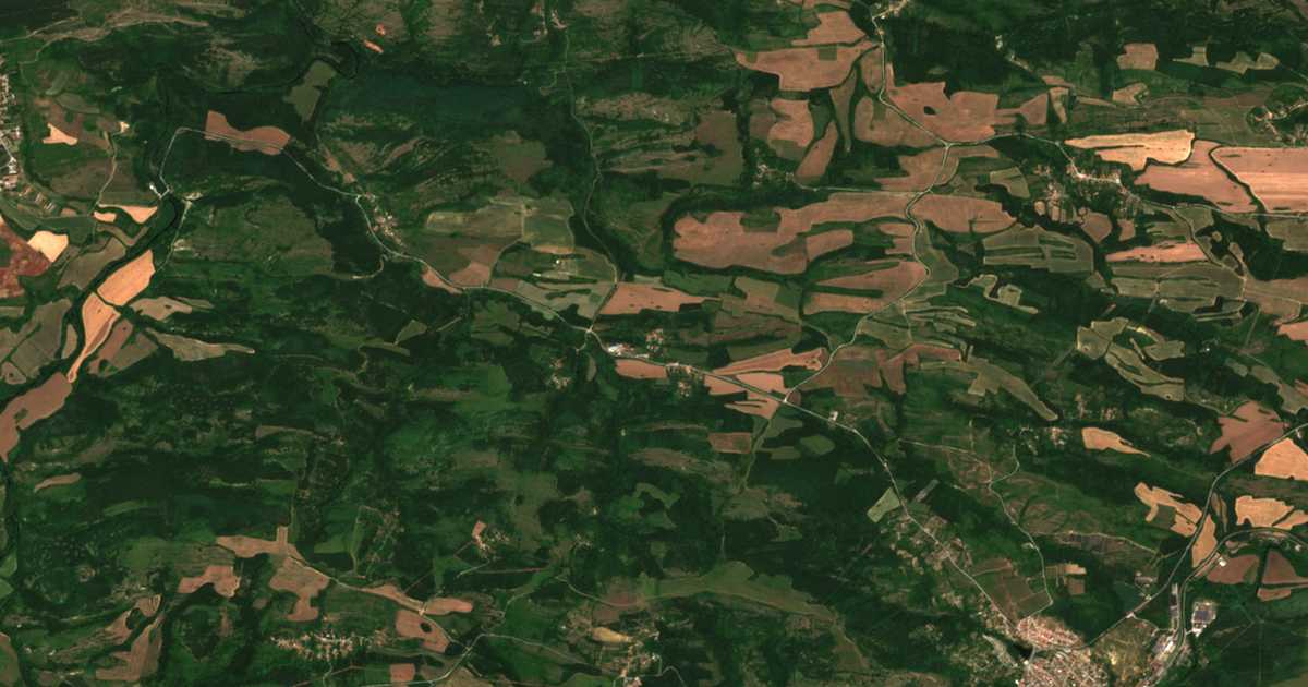 Satellitenkarte von Denchevtsi