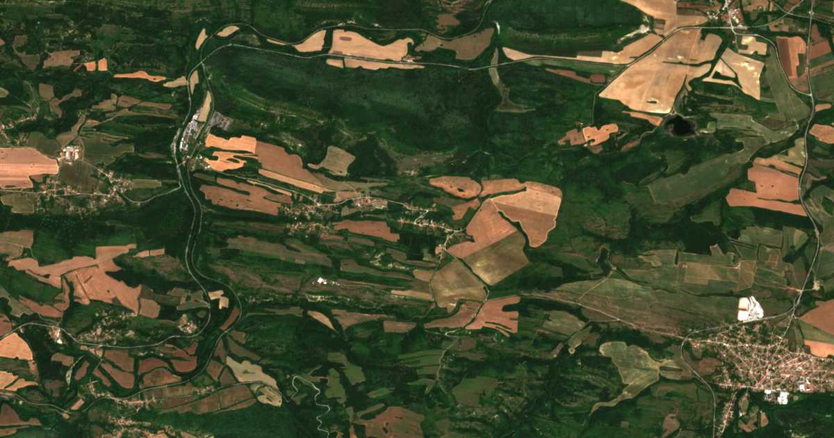 Satellitenkarte von Manoja