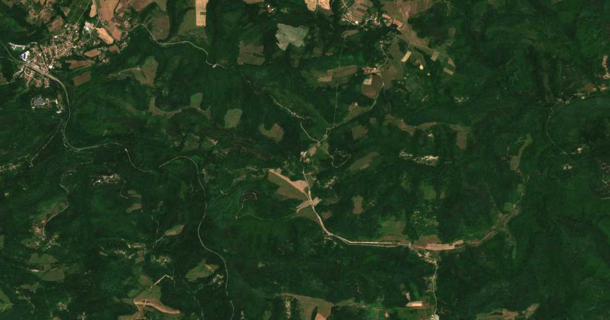 Satellitenkarte von Radovci