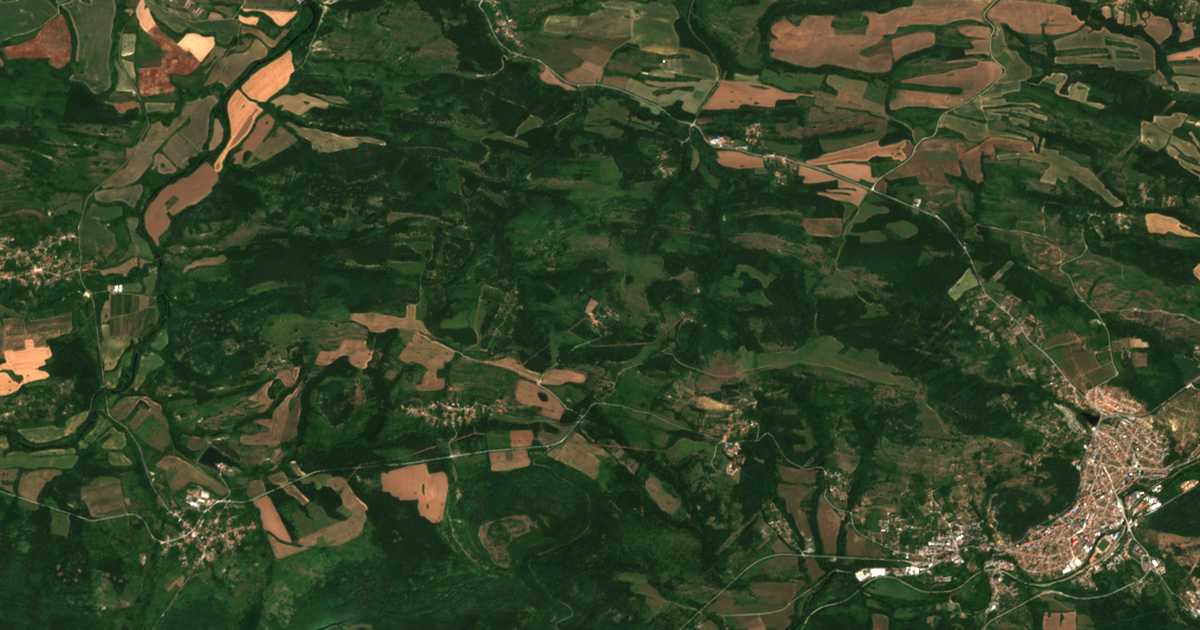 Satellitenkarte von Ritja