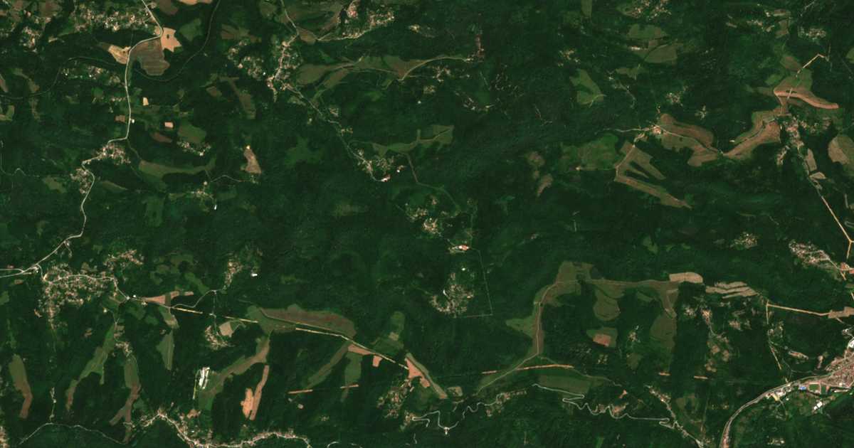 Satellitenkarte von Trapeskovci