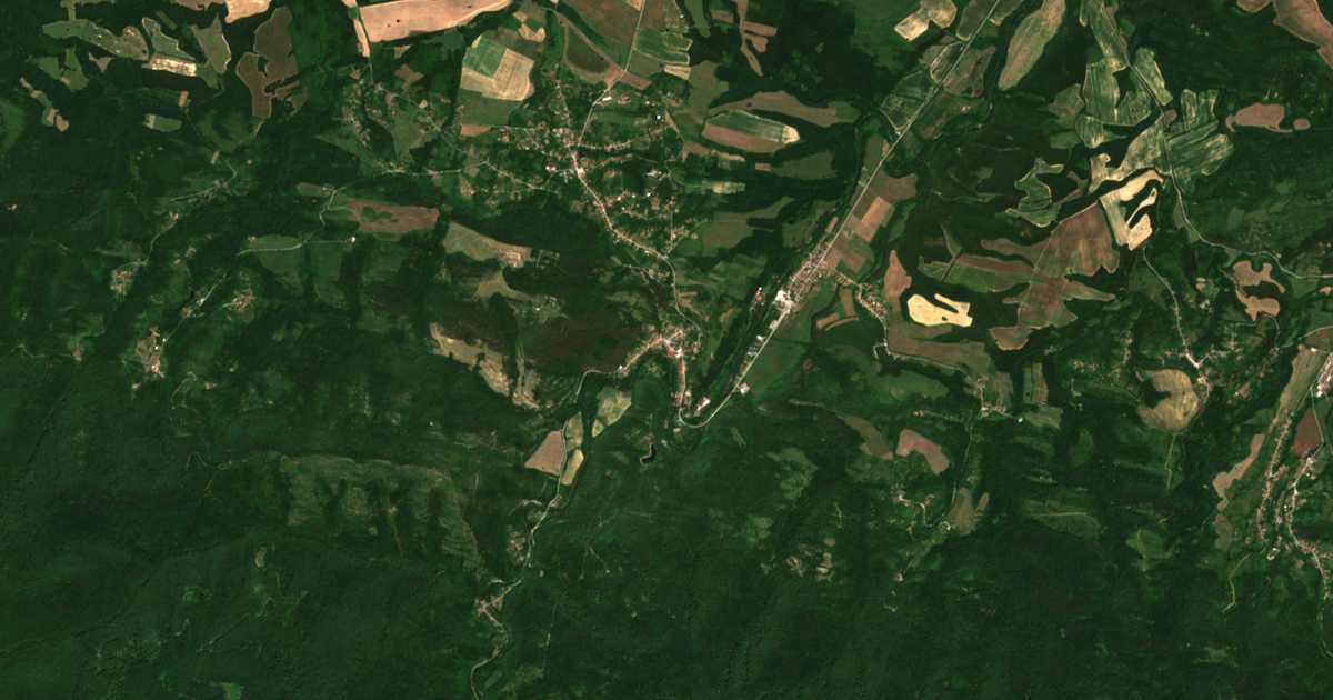 Satellitenkarte von Batoševo