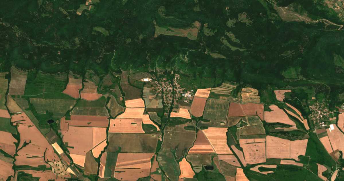 Satellitenkarte von Damjanovo
