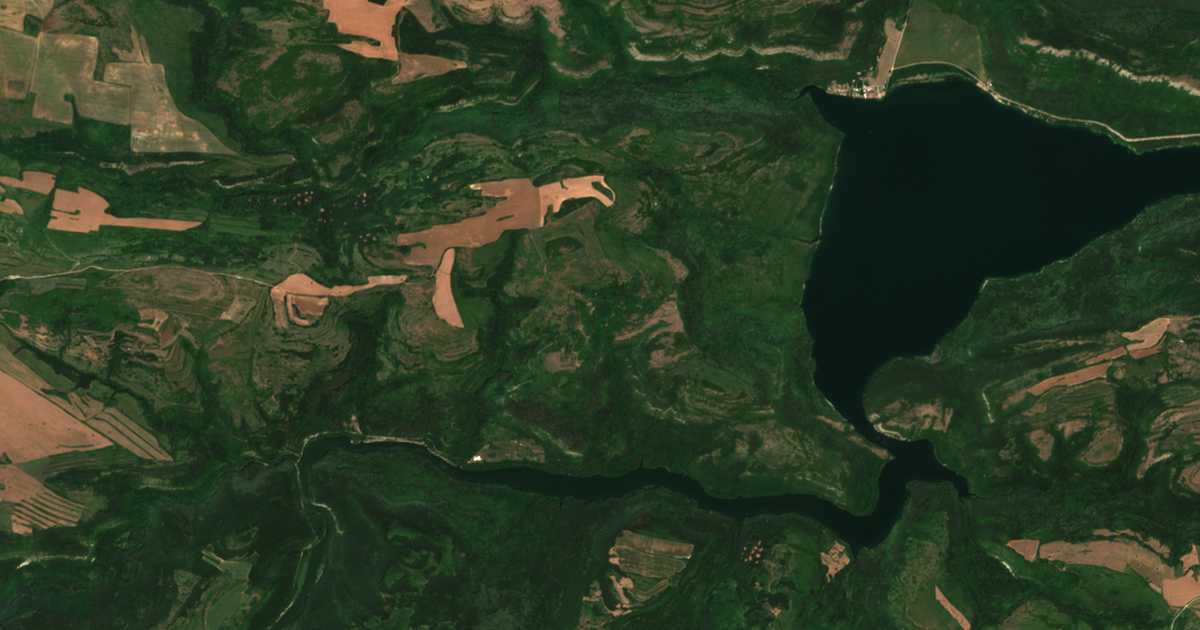 Satellitenkarte von Debelcovo