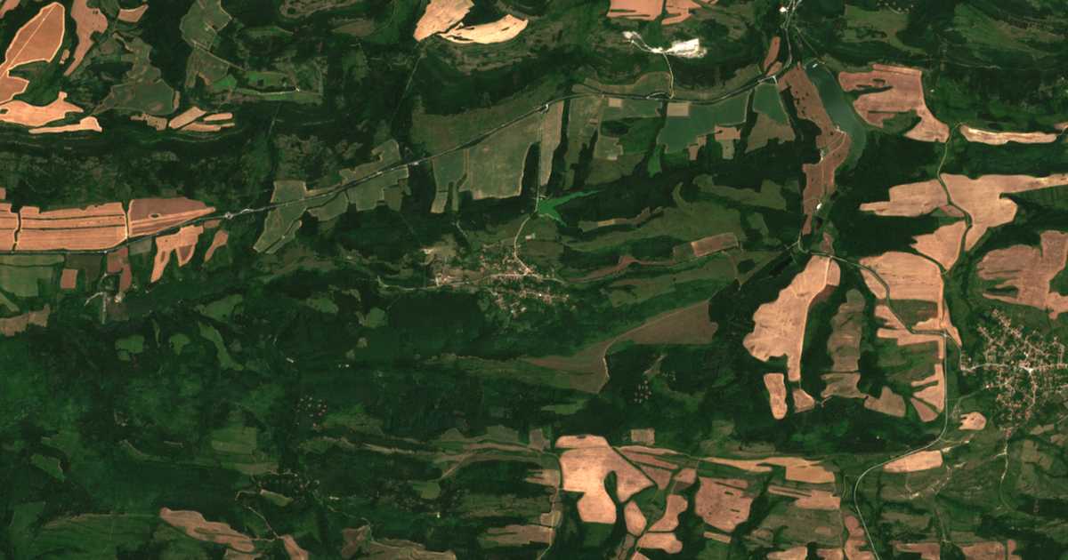 Satellitenkarte von Idilevo