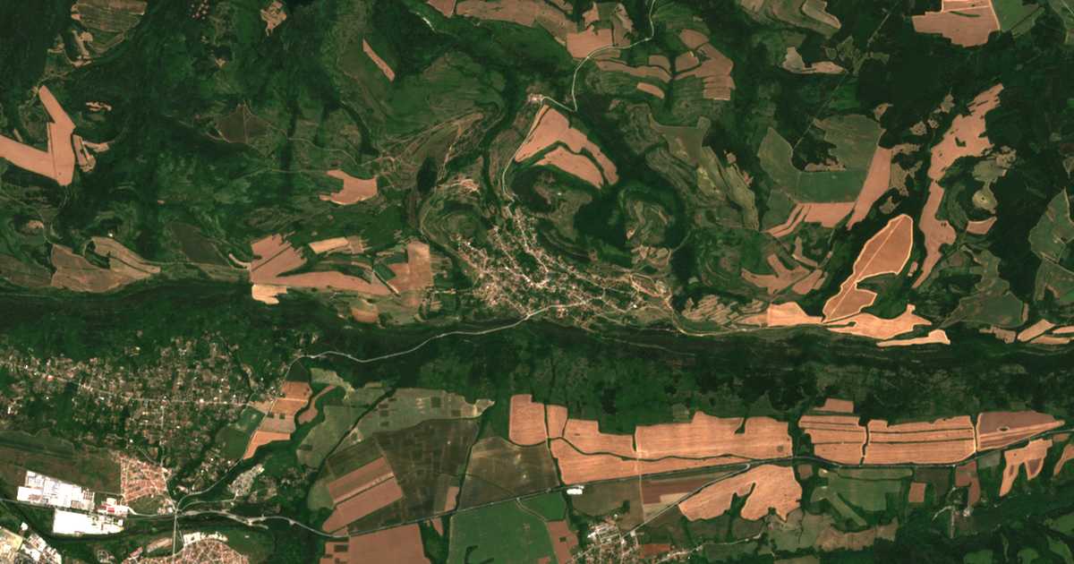 Satellitenkarte von Kruševo