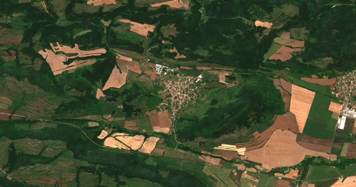 Satellitenkarte von Petko Slavejkov