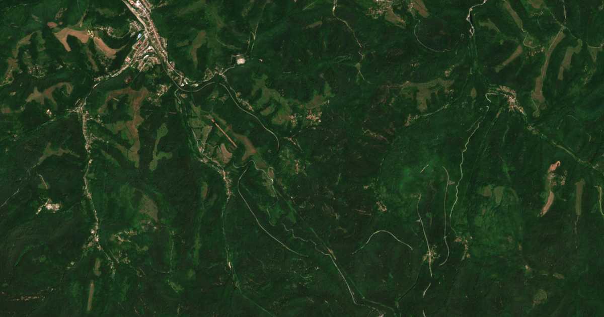 Satellitenkarte von Brežnicite