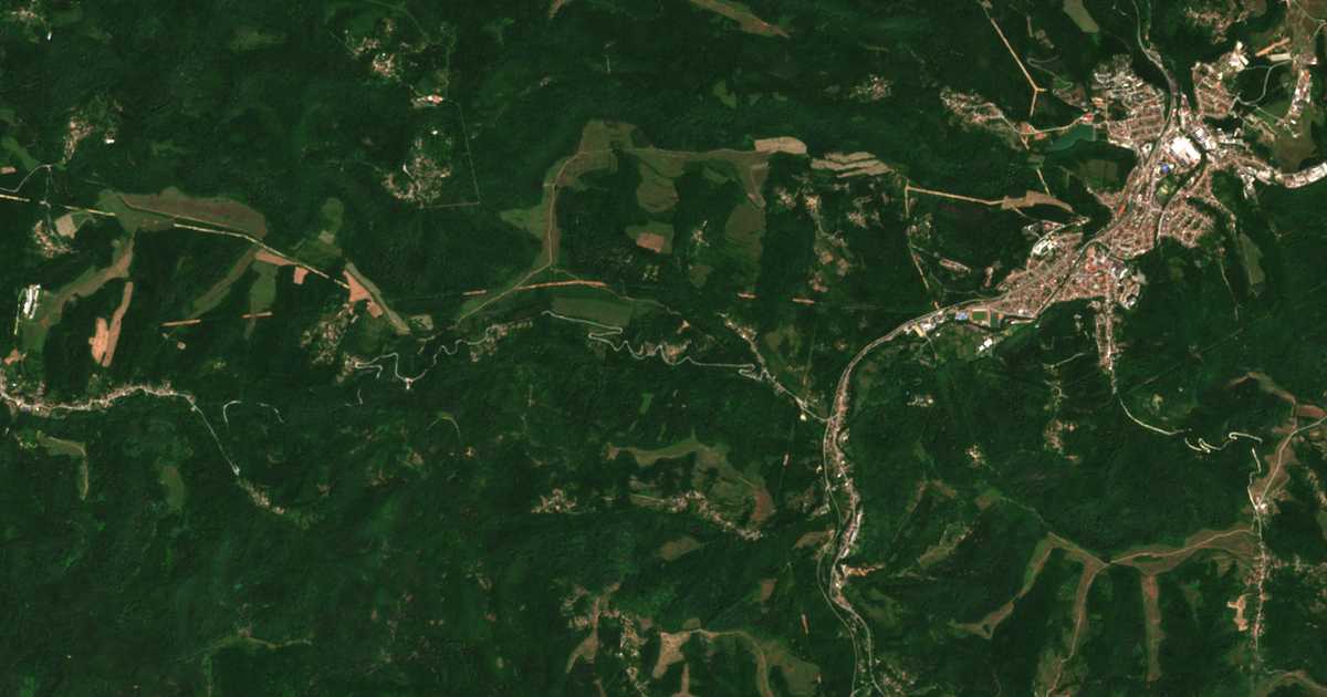 Satellitenkarte von Dončovci