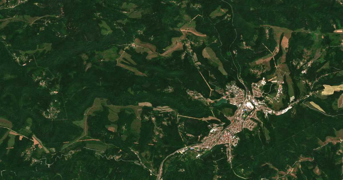 Satellitenkarte von Genčovci