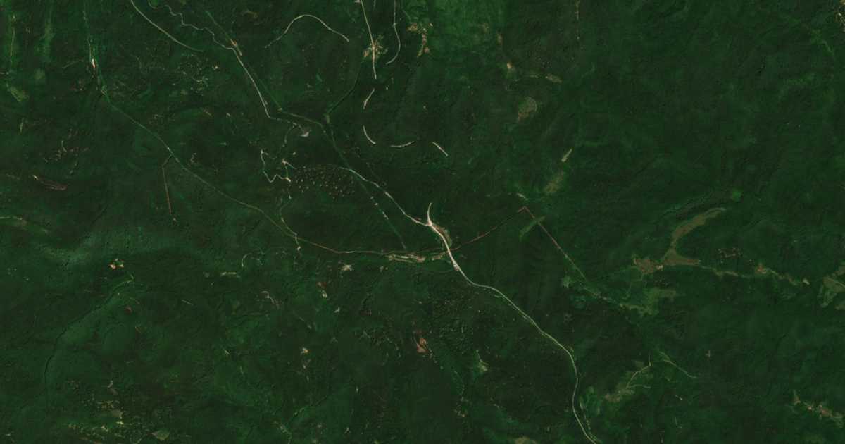 Satellitenkarte von Krǎstec