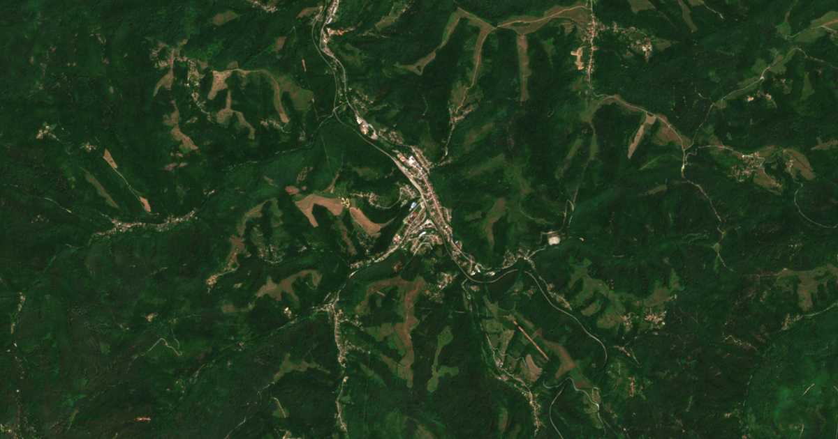 Satellitenkarte von Platschkowzi