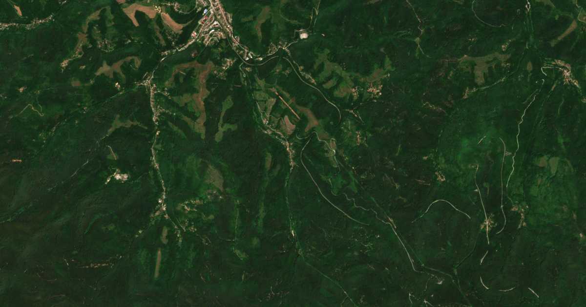 Satellitenkarte von Radevci