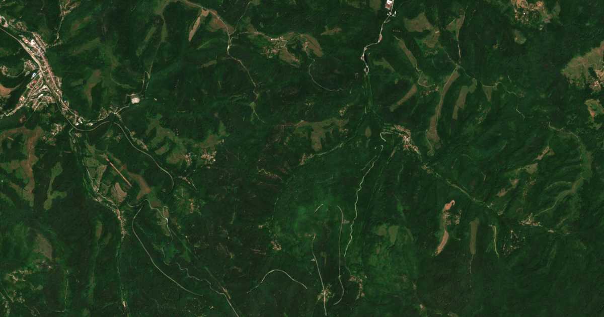 Satellitenkarte von Ruevci