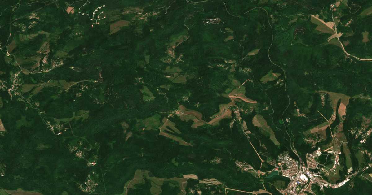 Satellitenkarte von Skorcite
