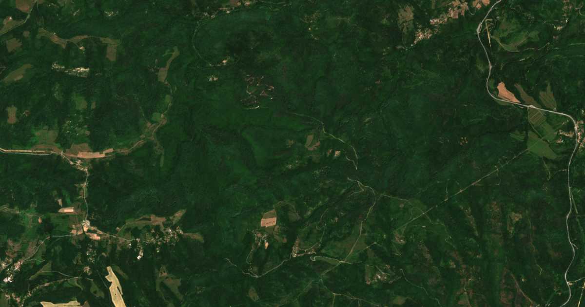 Satellitenkarte von Stražata